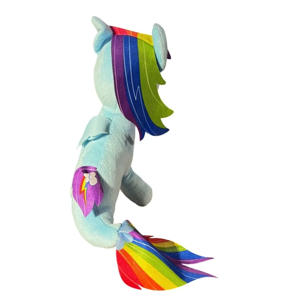 Ty My Little Pony Plush Lot 3pc Princess Luna Rainbow Dash Sea‎ Pony Sparkle
